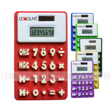 13cm 8 Digits Dual Power Silicon Calculadora con Megnet (LC511A)